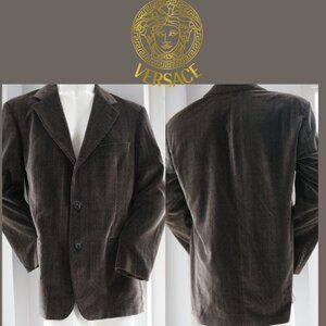 Vintage V2 by VERSACE 1990s 4 Button Blazer